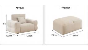 Canapele clasice cu recliner electric Anvers